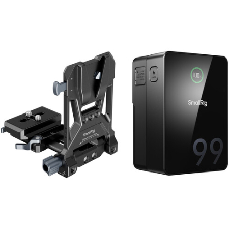 SmallRig 5046B - zestaw, akumulator VB99 Pro mini + składana płytka montażowa V-Mount